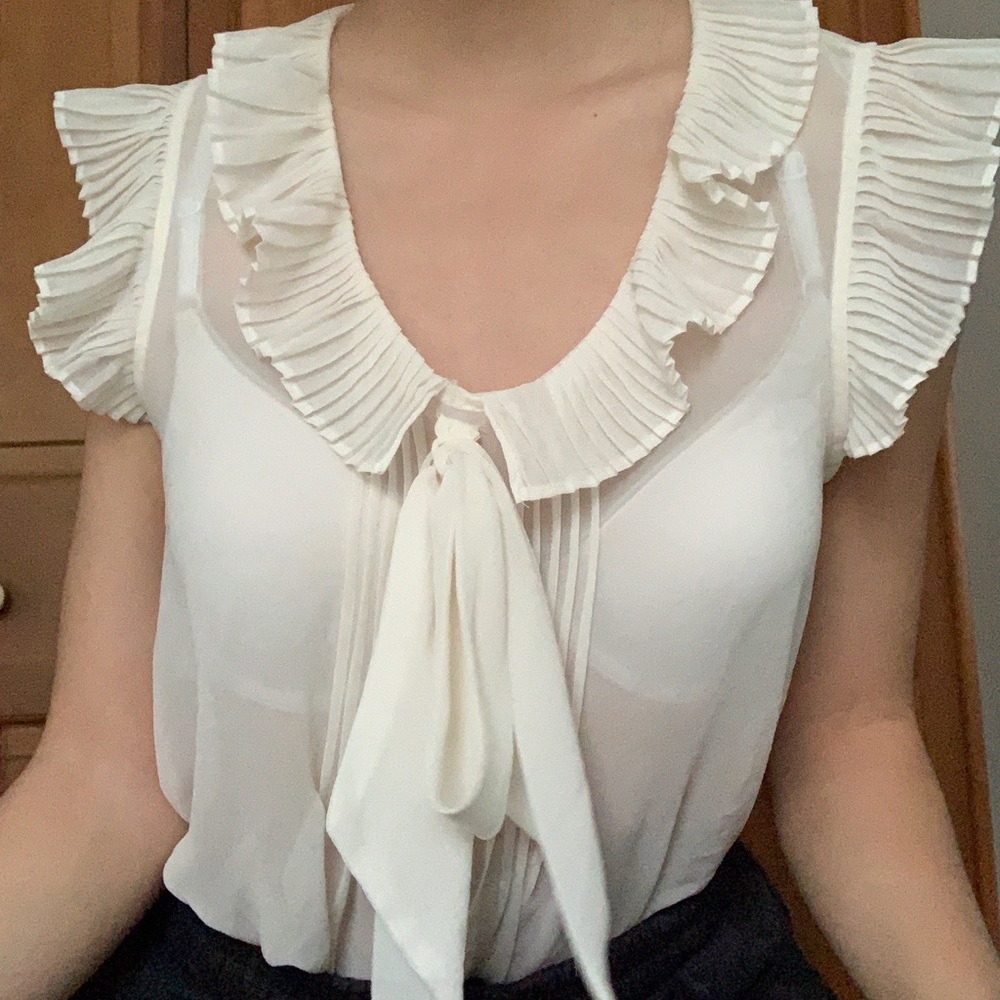 white blouse